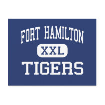 Fort Hamilton - Tigers - High - Brooklyn New York Postcards