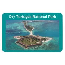 Fort Jefferson Dry Tortugas National Park Flexible Magnet