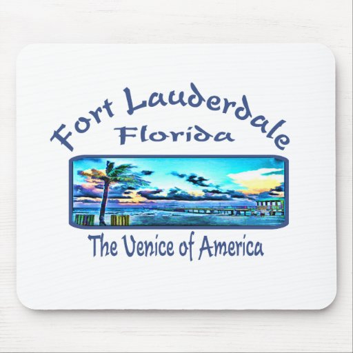 Fort Lauderdale Mouse Pads
