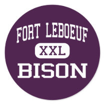 Fort LeBoeuf - Bison - High - Waterford stickers