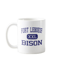Fort LeBoeuf Bison Middle Waterford mugs