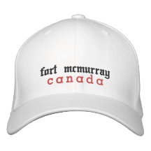 fort mcmurray, canada, Hat Embroidered Hat
