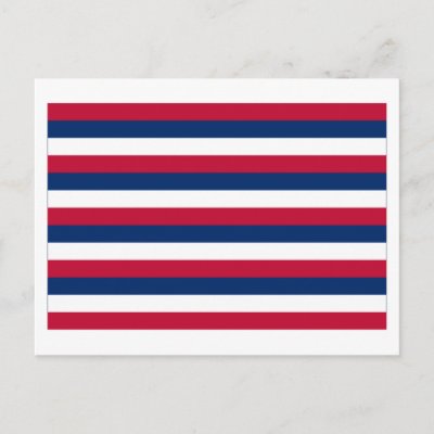 Fort Mifflin Flag Postcard