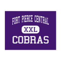 Fort Pierce Central - Cobras - High - Fort Pierce postcards by customteamsportswear Fort Pierce Central - Cobras - High - Fort Pierce postcards