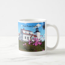 Fort Point Light, Maine Mug