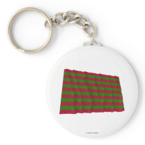 Fort Sackville Waving Flag Key Chain