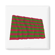 Fort Sackville Waving Flag Refrigerator Magnet