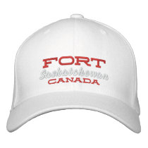 Fort , Saskatchewan, canada Hat embroidered hats