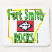 Fort Smith Rocks ! (green) mousepads