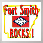 Fort Smith Rocks ! (red) posters
