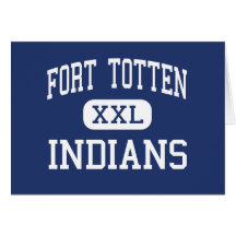 Fort Totten - Indians - High - Fort Totten Greeting Cards