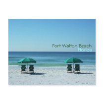 Fort Walton Beach Florida Chairs Post Cards
