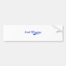 Fort Wayne City Classic Bumper Stickers