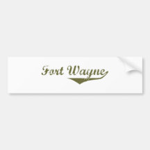 Fort Wayne Revolution t shirts Bumper Sticker