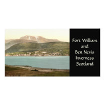 Fort William and Ben Nevis, Inverness, Scotland Photo Cards