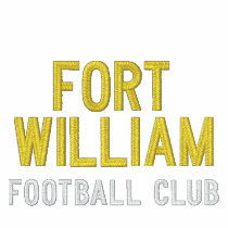 FORT WILLIAM, Football Club Embroidered Jacket embroidered shirts