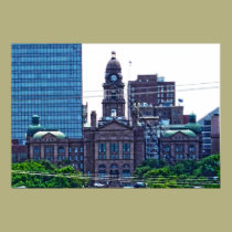Fort Worh Texas Courhouse posters