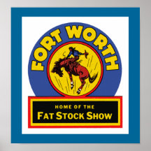 Fort Worth Fat Stock Show Posters