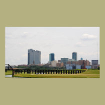Fort Worth skyline posters
