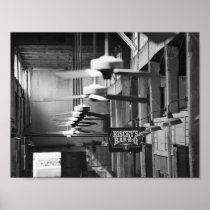 Fort Worth Stockyards Poster