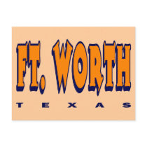 FORT WORTH, TEXAS POST CARD