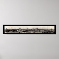 Fort Worth Texas Scene Photo 1910 Poster