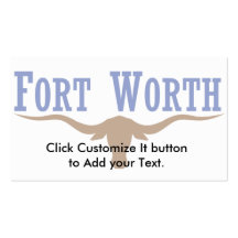 Fort Worth, Texas, United States Business Card