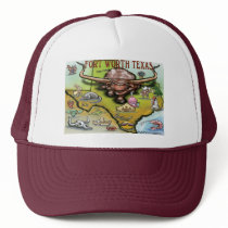 Fort Worth TX Mesh Hat
