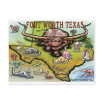 Fort Worth TX Postcards