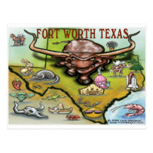 Fort Worth TX Postcards