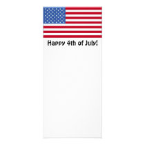 Forth of July Rack Card
