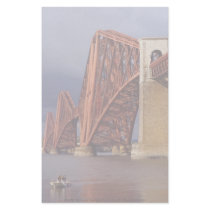 Forth railway bridge from south Queensferry Customized Stationery