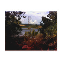 Forth Road Bridge postcards