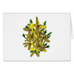 Forthysia with Leaves Cards
