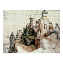 Fortified Castle Post Card