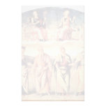 Fortitude And Temperance With Ancient Heroes Customized Stationery