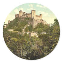 Fortress High-Salzburg (i.e., Hohensalzburg), Salz Stickers