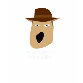 Fortune and Glory Kid ToonEES Indiana Jones shirt design