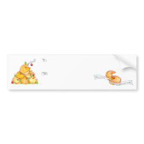Fortune Cookie Christmas Tree bumper stickers by ChinaGirlLove Fortune Cookie Christmas Tree bumper stickers