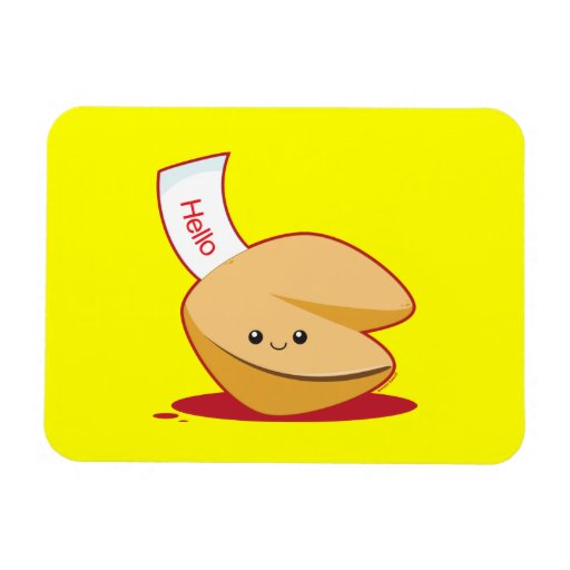 Fortune Cookie Flexible Magnets