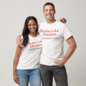 Fortune: Tastes Like Chicken t-shirts