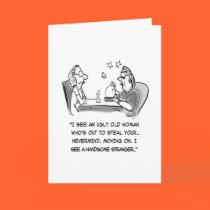 Fortune Teller Cartoon cards