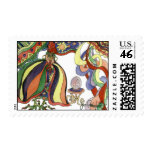 Fortune Teller Chicken postage