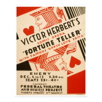 Fortune Teller Opera 1937 WPA posters