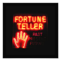 Fortune Teller - Past Present & Future Photographic Print
