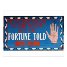 Fortunes Told Postcards