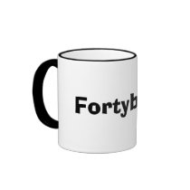Fortyblank mugs