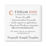 Forum One Magnet
