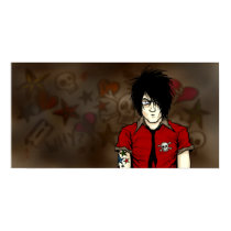 Forumwarz Emo Kid Poster posters