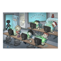 Forumwarz Internet Cafe Poster posters